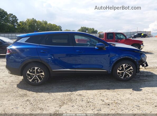 5XYK33DF8SG320048 2025 KIA SPORTAGE Blue Панорамний вид салону 360°