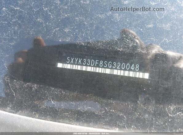 5XYK33DF8SG320048 2025 KIA SPORTAGE Blue 