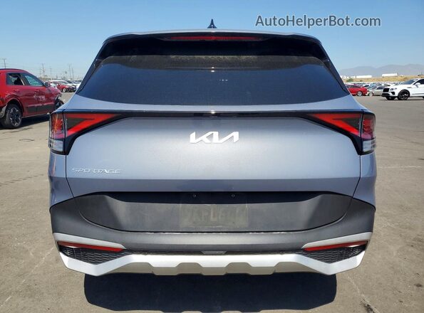 5XYK33DFXRG168686 2024 KIA SPORTAGE Gray უკანა ხედი