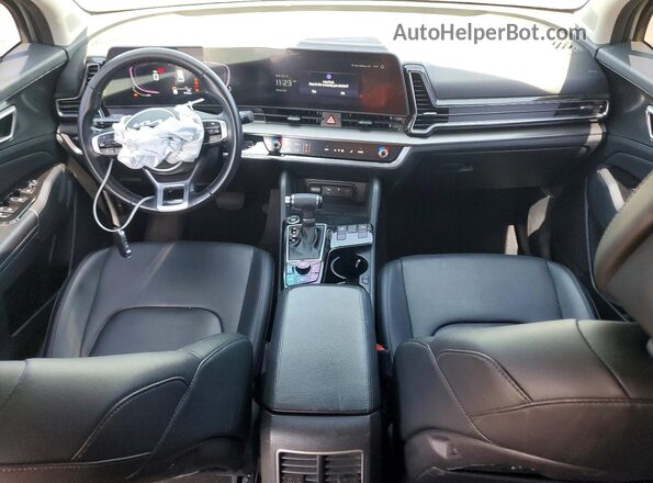 5XYK33DFXRG168686 2024 KIA SPORTAGE Gray წინა პანელის ხედი