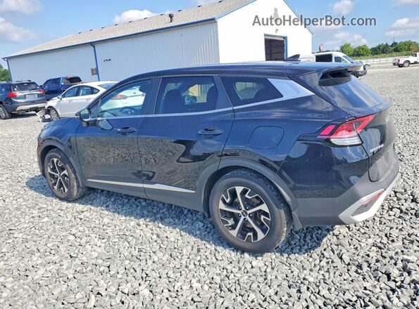 5XYK33DFXSG292379 2025 KIA SPORTAGE Black Задня ліва чверть