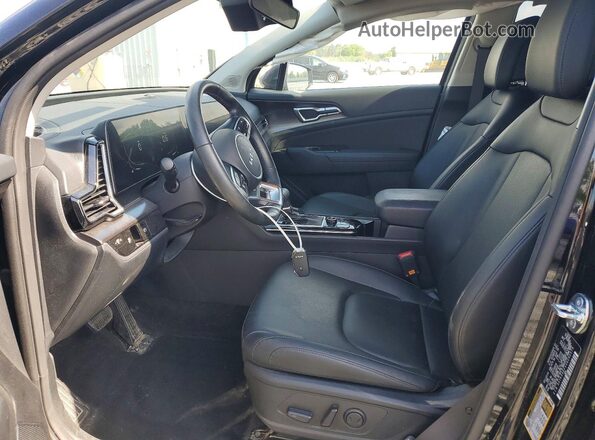 5XYK33DFXSG292379 2025 KIA SPORTAGE Black Вид салону спереду