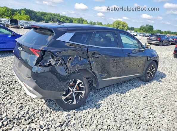 5XYK33DFXSG292379 2025 KIA SPORTAGE Black Задня права чверть