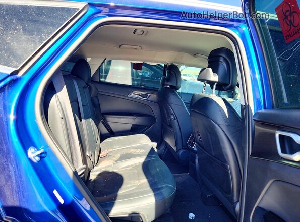 5XYK3CDF0SG265563 2025 KIA SPORTAGE Blue Vista de los asientos traseros