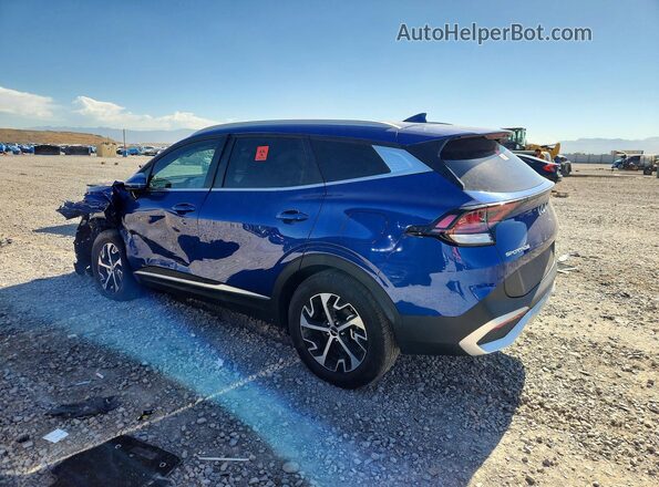 5XYK3CDF0SG265563 2025 KIA SPORTAGE Blue Trasero izquierdo