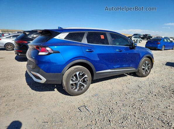 5XYK3CDF0SG265563 2025 KIA SPORTAGE Blue Trasero derecho