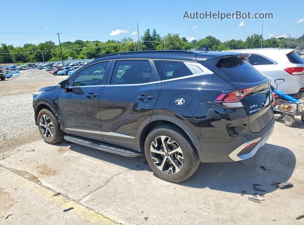5XYK3CDF6SG248718 2025 KIA SPORTAGE Black Trasero izquierdo