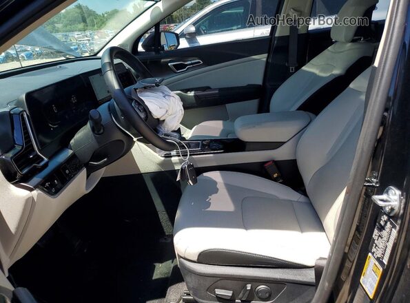 5XYK3CDF6SG248718 2025 KIA SPORTAGE Black Vista interior delantera
