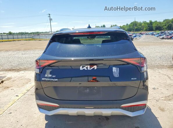 5XYK3CDF6SG248718 2025 KIA SPORTAGE Black Vista trasera