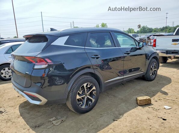 5XYK3CDF7RG173781 2024 KIA SPORTAGE Черный Задняя правая четверть