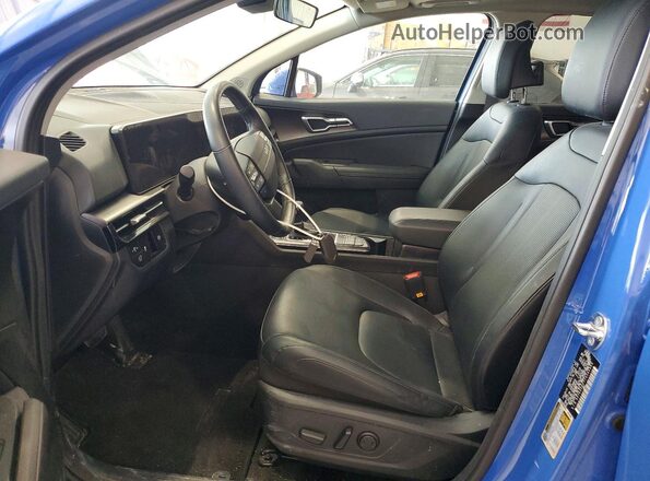 5XYK3CDF7TG345945 2026 KIA SPORTAGE Blue Widok wnętrza z przodu