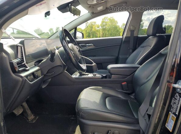 5XYK3CDF8RG210871 2024 KIA SPORTAGE Черный Вид салона спереди
