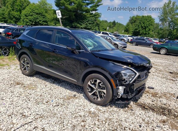 5XYK3CDFXRG162600 2024 KIA SPORTAGE Black Front right