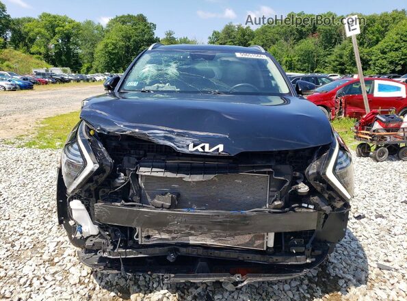 5XYK3CDFXRG162600 2024 KIA SPORTAGE Black Front view