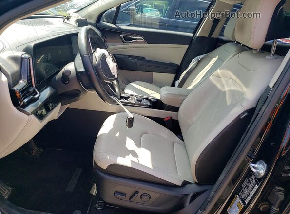 5XYK3CDFXRG162600 2024 KIA SPORTAGE Black Front interior view