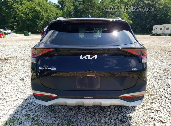 5XYK3CDFXRG162600 2024 KIA SPORTAGE Black Rear view