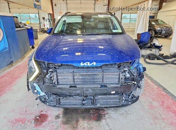 5XYK43AF3PG043768 2023 KIA SPORTAGE Blue წინა ხედი