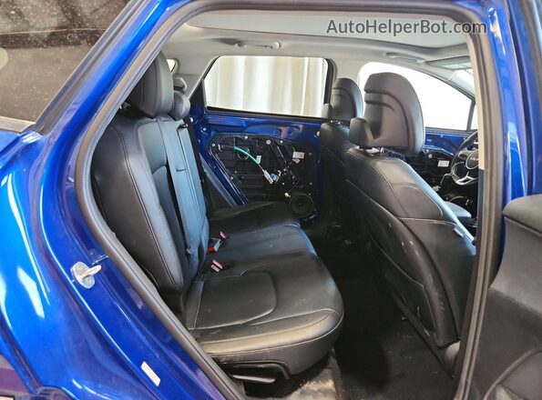 5XYK43AF3PG043768 2023 KIA SPORTAGE Blue უკანა სალონის ხედი