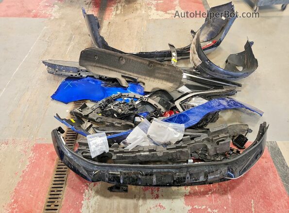 5XYK43AF3PG043768 2023 KIA SPORTAGE Blue VIN კოდის სტიკერის ხედი