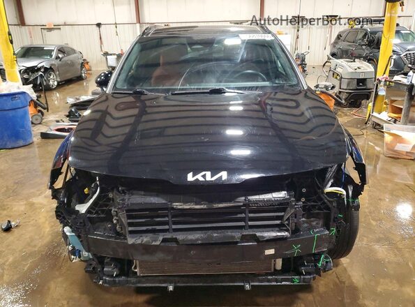 5XYK43AF5PG028267 2023 KIA SPORTAGE Black Front view