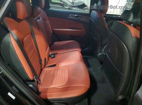 5XYK43AF5PG028267 2023 KIA SPORTAGE Black Rear interior view