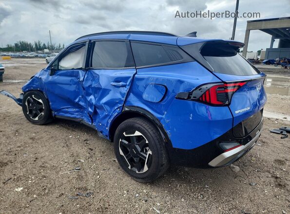 5XYK43DF2TG358728 2026 KIA SPORTAGE Blue Задня ліва чверть