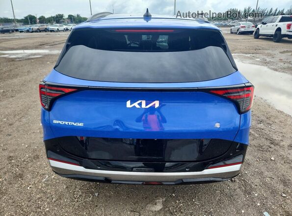 5XYK43DF2TG358728 2026 KIA SPORTAGE Blue Вид ззаду