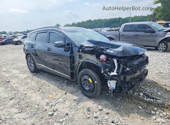 5XYK43DF4SG288938 2025 KIA SPORTAGE Black Front right