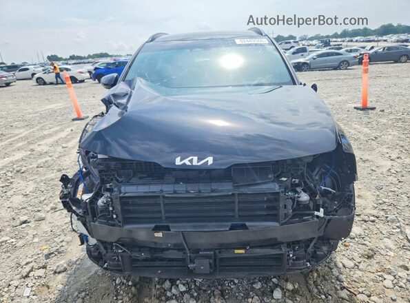 5XYK43DF4SG288938 2025 KIA SPORTAGE Black Front view