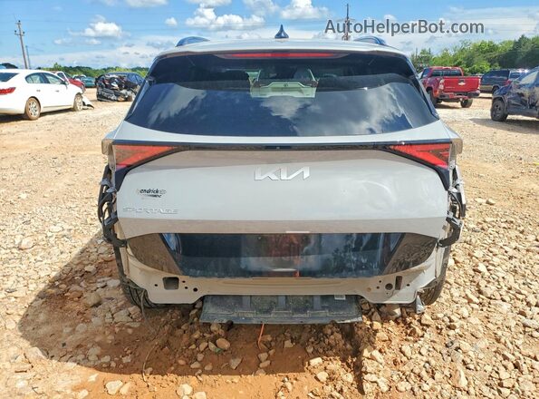 5XYK53AF0PG085148 2023 KIA SPORTAGE Silver უკანა ხედი