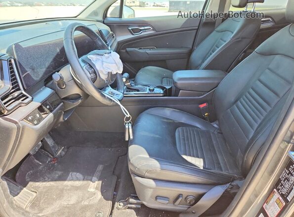 5XYK53AF1PG069489 2023 KIA SPORTAGE Black Vista interior delantera
