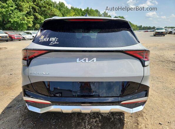 5XYK53AF1PG121848 2023 KIA SPORTAGE Silver უკანა ხედი