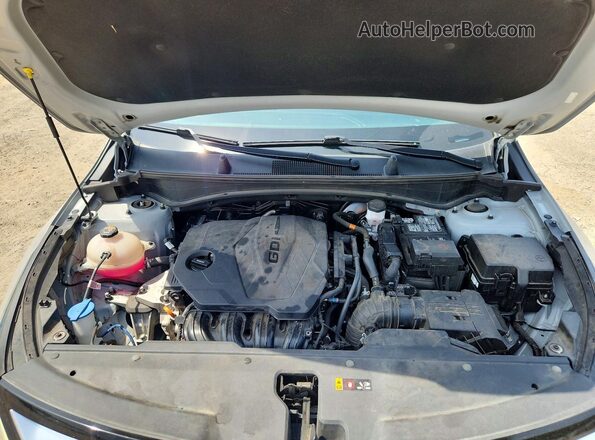 5XYK53AF1PG121848 2023 KIA SPORTAGE Silver ძრავის განყოფილების ხედი
