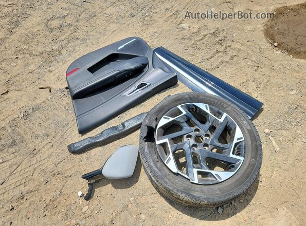 5XYK53AF1PG121848 2023 KIA SPORTAGE Silver VIN კოდის სტიკერის ხედი