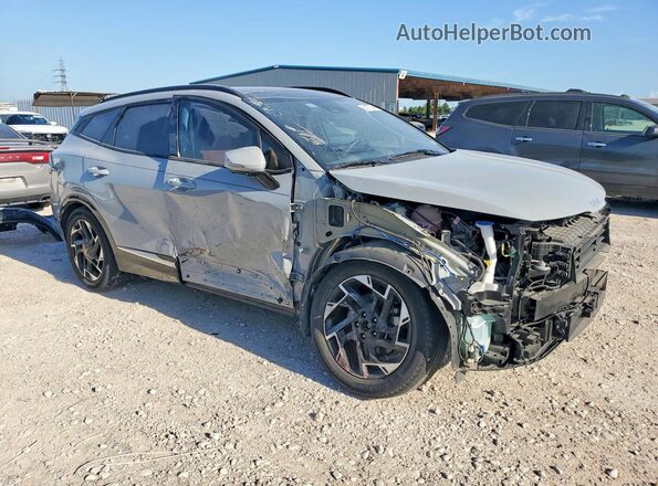 5XYK53AF3PG066917 2023 KIA SPORTAGE Silver Передня права чверть