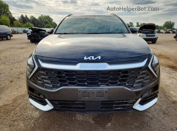 5XYK53AF3PG090523 2023 KIA SPORTAGE Black Vista frontal
