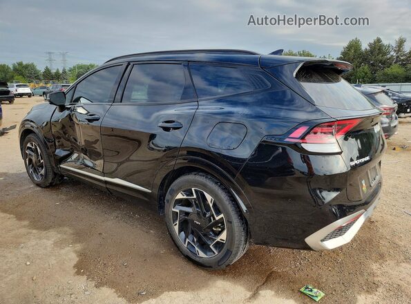 5XYK53AF3PG090523 2023 KIA SPORTAGE Black Trasero izquierdo