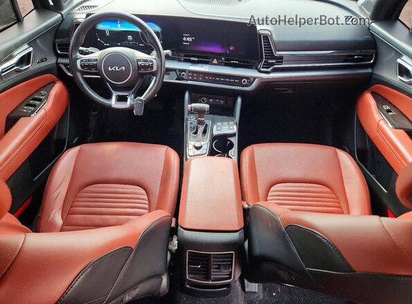 5XYK53AF3PG090523 2023 KIA SPORTAGE Black Vista del salpicadero