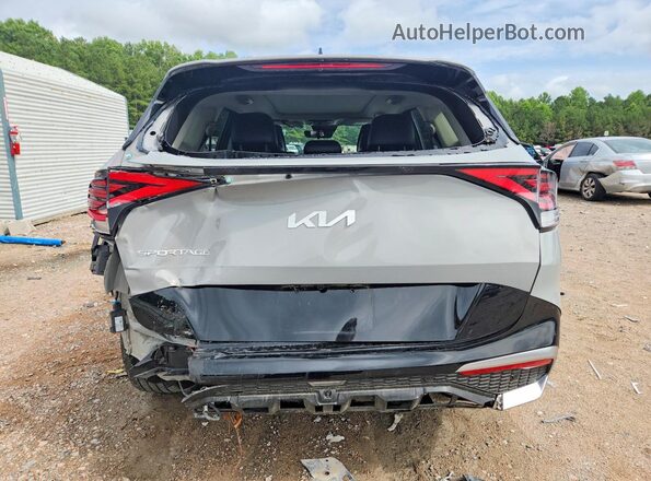 5XYK53AF4PG019931 2023 KIA SPORTAGE Gray Rear view