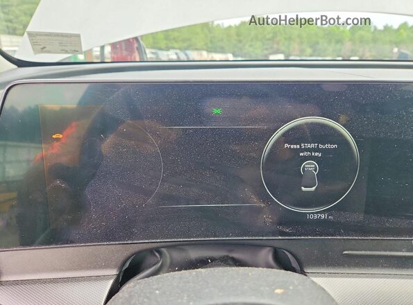 5XYK53AF4PG019931 2023 KIA SPORTAGE Gray Instrument cluster view