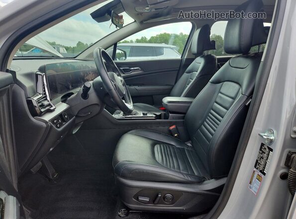 5XYK53AF4PG019931 2023 KIA SPORTAGE Gray Front interior view