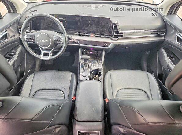 5XYK53AF4PG019931 2023 KIA SPORTAGE Gray Dashboard view
