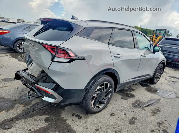 5XYK53AF4PG085752 2023 KIA SPORTAGE Gray Rear right