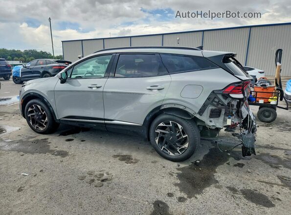 5XYK53AF4PG085752 2023 KIA SPORTAGE Gray Rear left