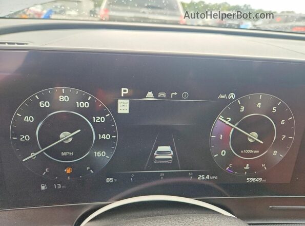 5XYK53AF4PG085752 2023 KIA SPORTAGE Gray Instrument cluster view