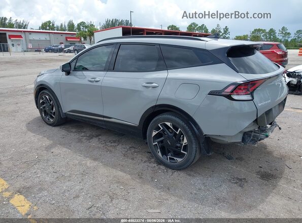 5XYK53AF5PG119083 2023 KIA SPORTAGE Gray Rear left