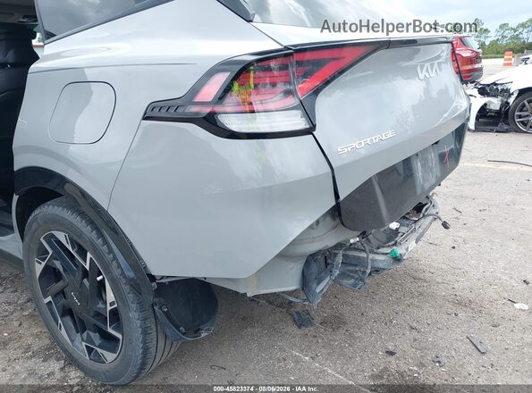 5XYK53AF5PG119083 2023 KIA SPORTAGE Gray Front view