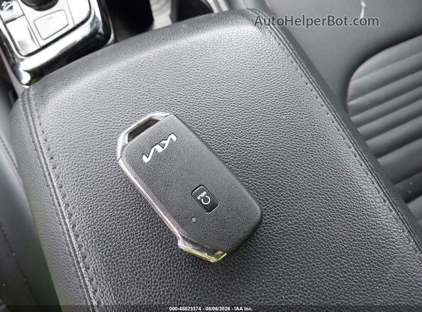 5XYK53AF5PG119083 2023 KIA SPORTAGE Gray Dashboard view