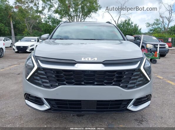 5XYK53AF5PG119083 2023 KIA SPORTAGE Gray Rear interior view