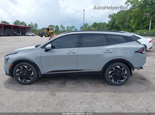 5XYK53AF5PG119083 2023 KIA SPORTAGE Gray 